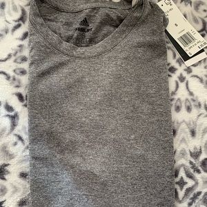 Grey sport adidas tee